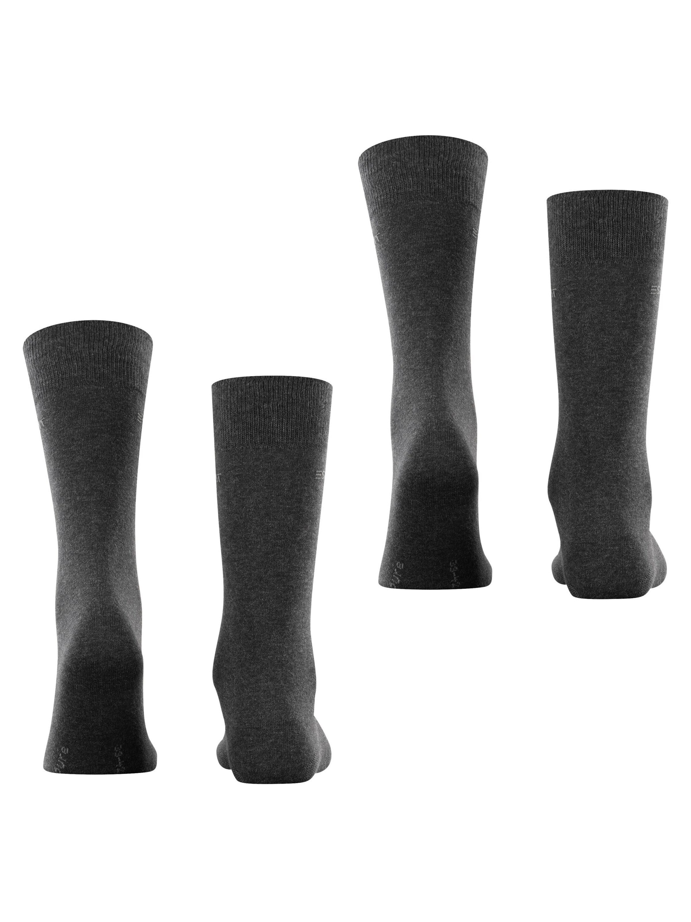 ESPRIT Socken 'Basic Uni 2-Pack'‌ in Grau