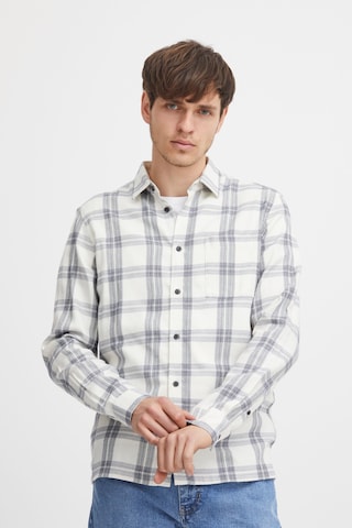 Casual Friday Regular fit Button Up Shirt 'Anton' in Beige: front