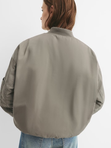Pull&Bear Prehodna jakna | zelena barva