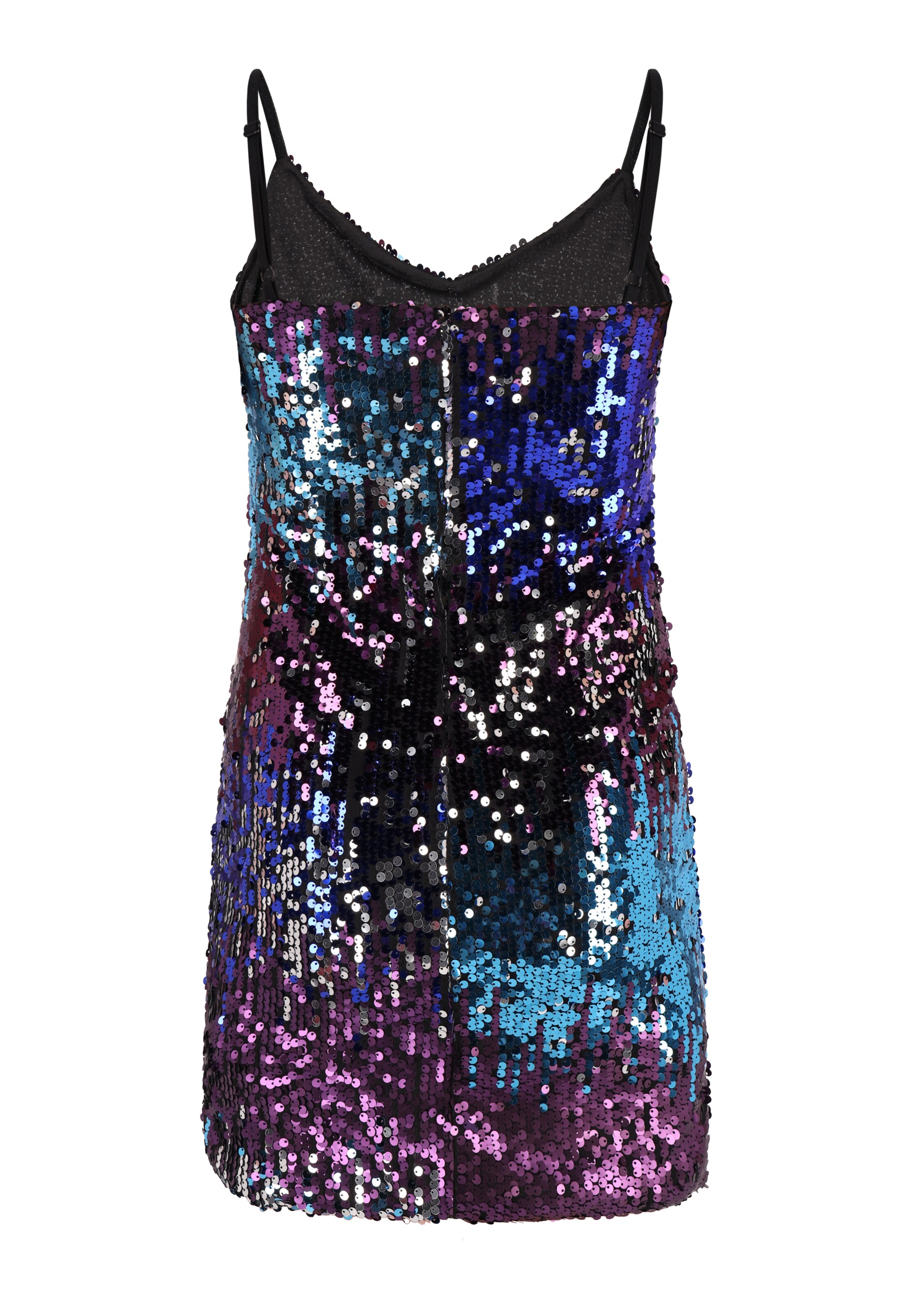 NAEMI - Vestido em azul