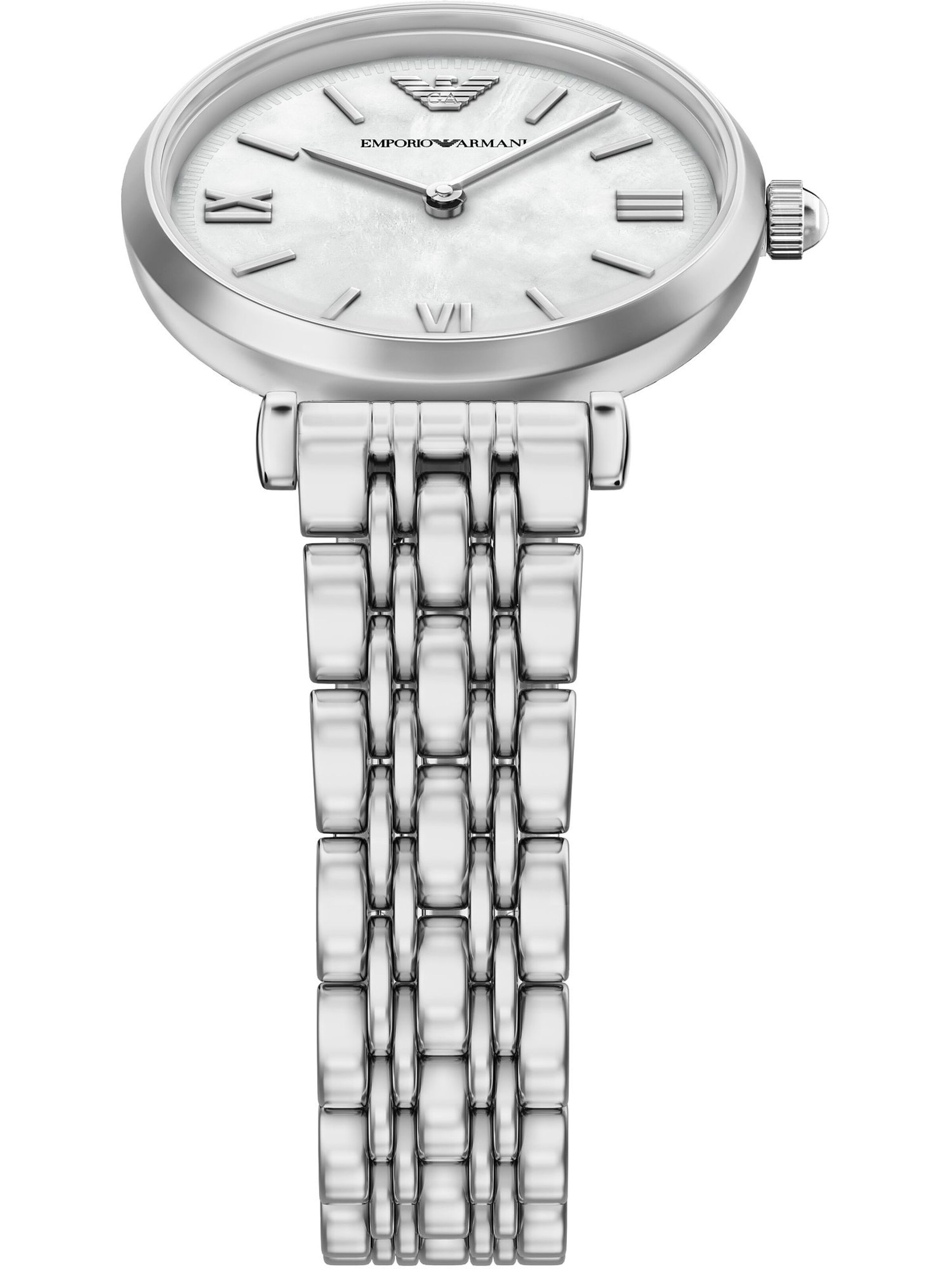 Emporio Armani Analoguhr in Silber