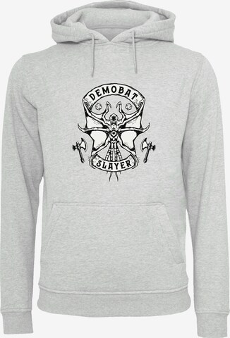 Sweat-shirt F4NT4STIC en gris : devant