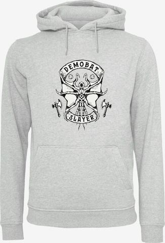 Sweat-shirt F4NT4STIC en gris : devant