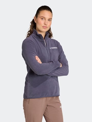 ADIDAS TERREX Спортивная кофта 'ESS' в Синий: спереди