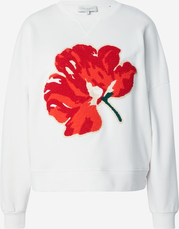 Ted Baker Sweatshirt 'Marelaa' in Weiß: predná strana