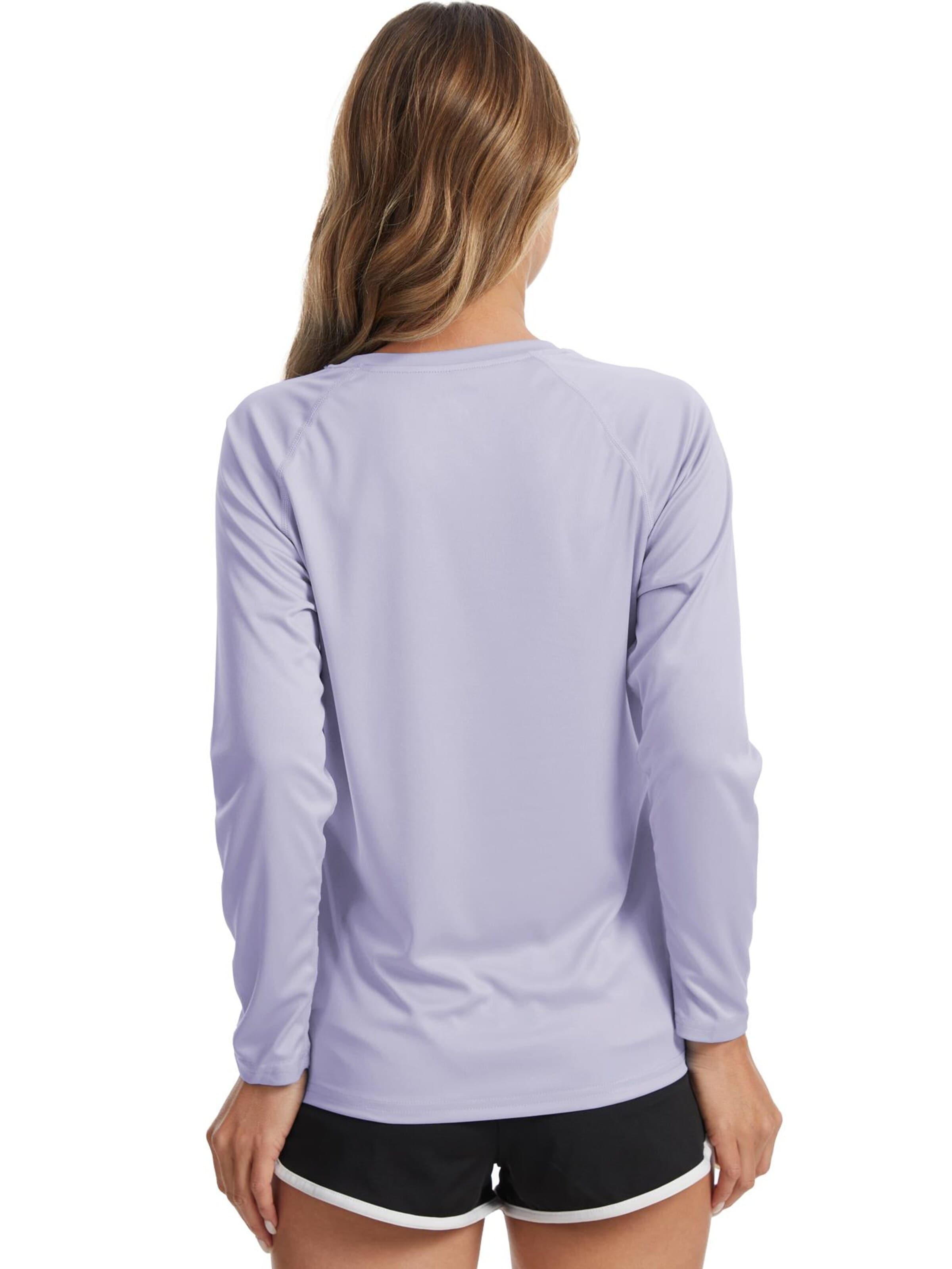 Haut de sport 'UV Protection Shirt' MEETWEE en violet