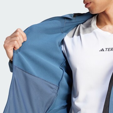 Veste en polaire fonctionnelle 'Xperior' ADIDAS TERREX en bleu