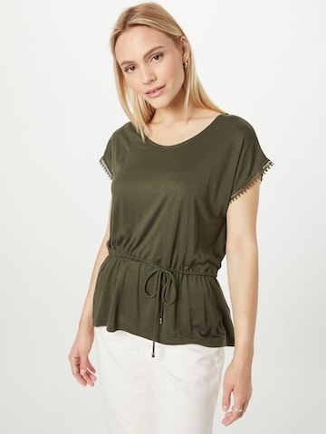 ABOUT YOU Shirt 'Inge' in Groen: voorkant