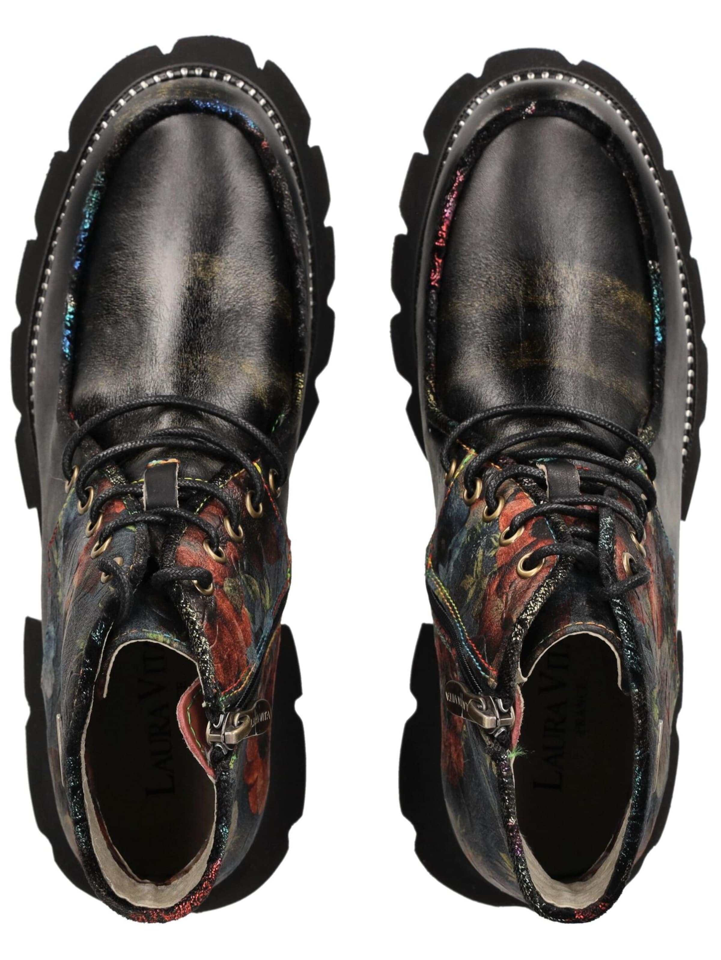 Stivaletto stringato di Laura Vita in nero