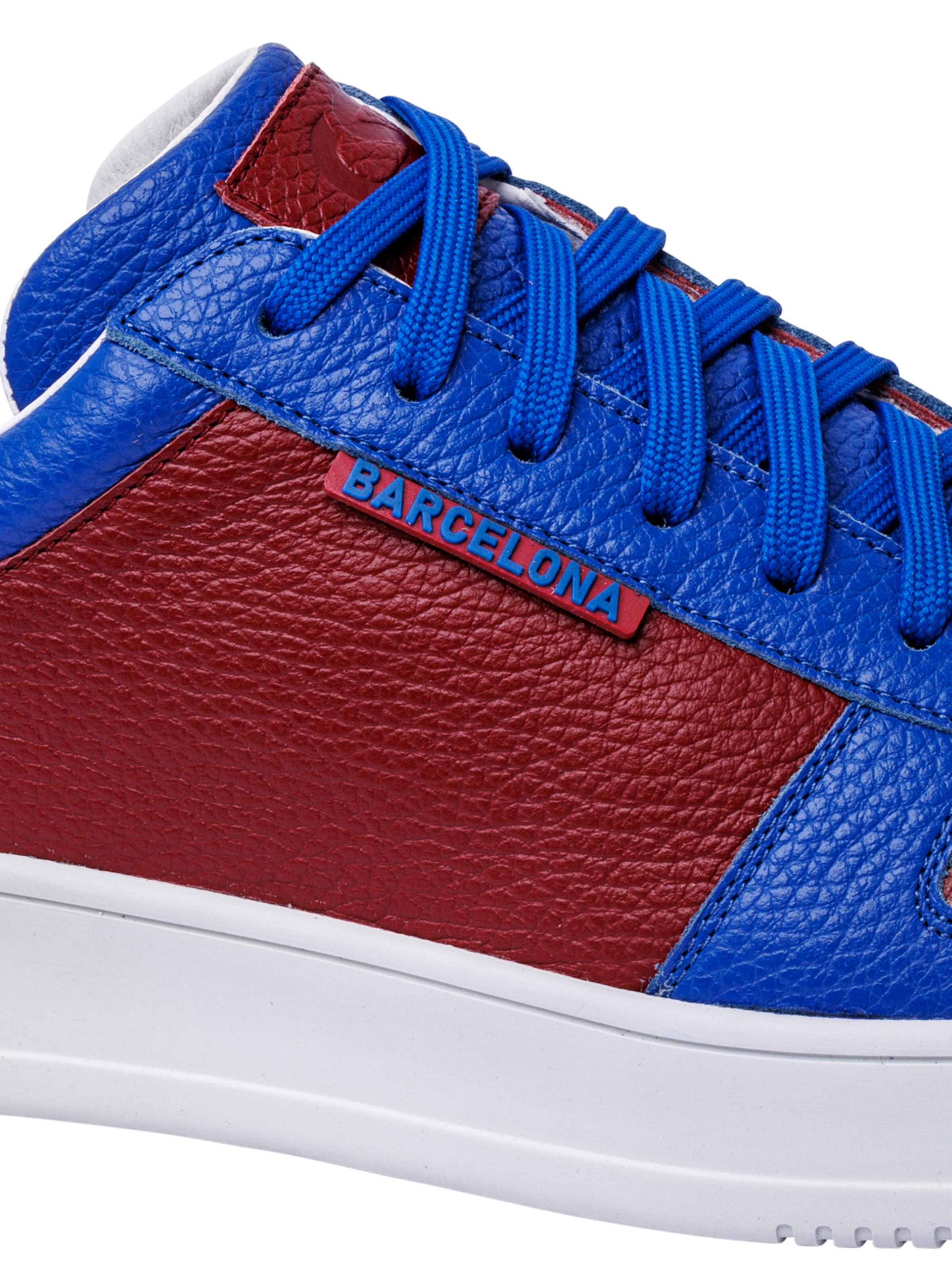 Club Shoes Relics Matalavartiset tennarit 'Barcelona Premium' värissä punainen