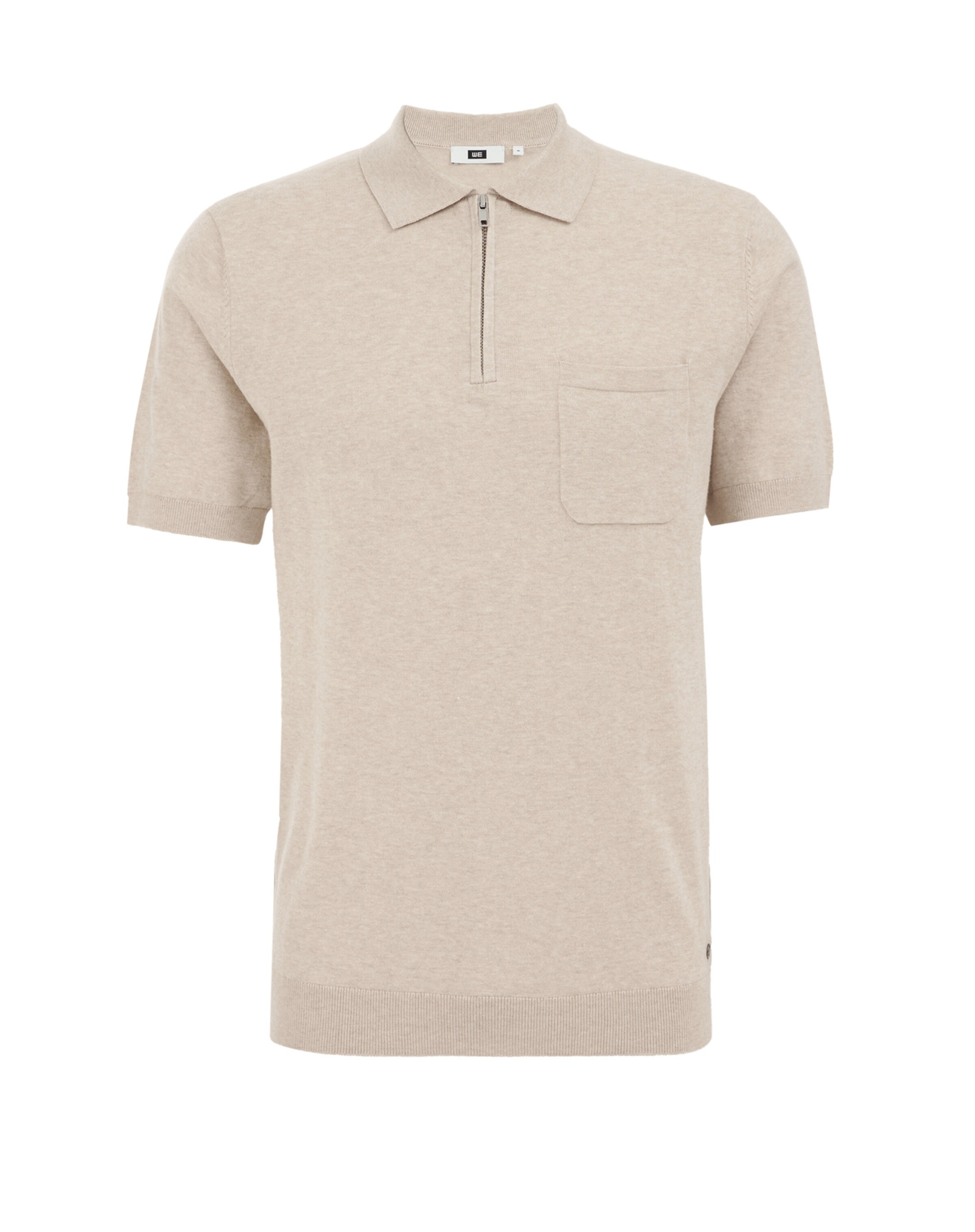 WE Fashion Πουλόβερ σε μπεζ: μπροστά