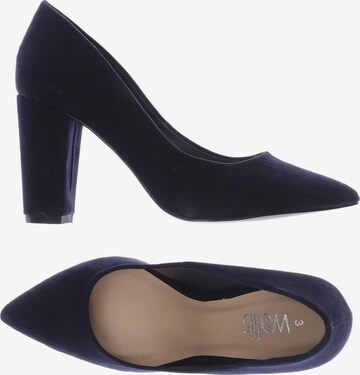 WALLIES Pumps 35,5 in Blau: predná strana