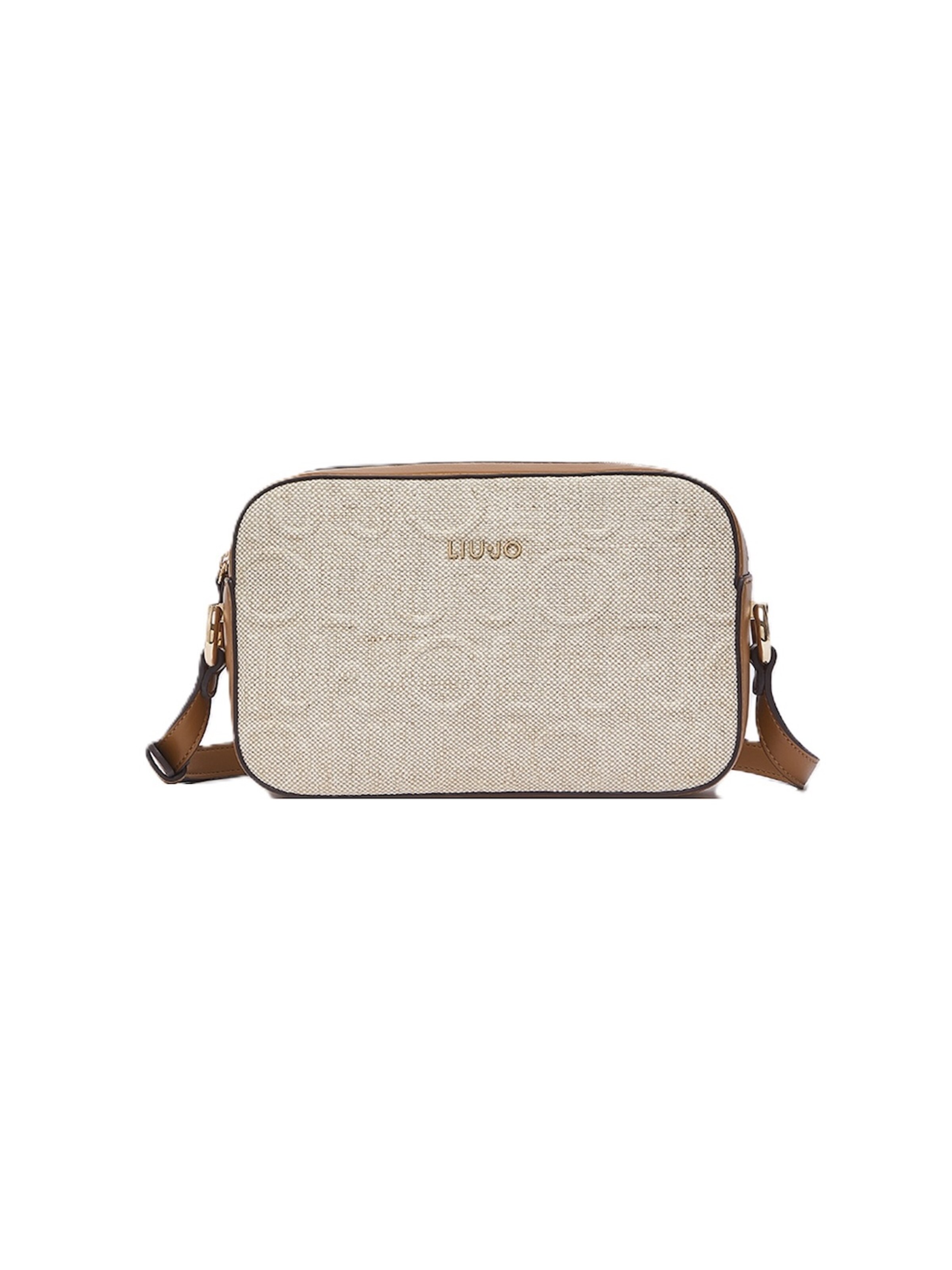 Borsa a tracolla 'AA6211 T381A' di Liu Jo in beige: frontale