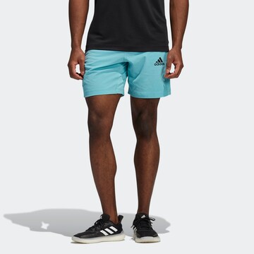 ADIDAS SPORTSWEAR Regular Shorts in Blau: predná strana