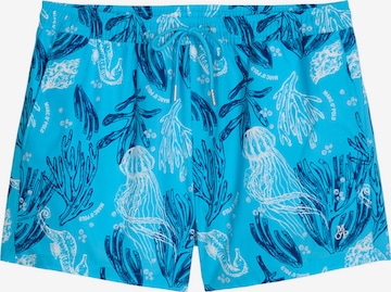 Shorts de bain ' Woven ' Marc O'Polo en bleu : devant