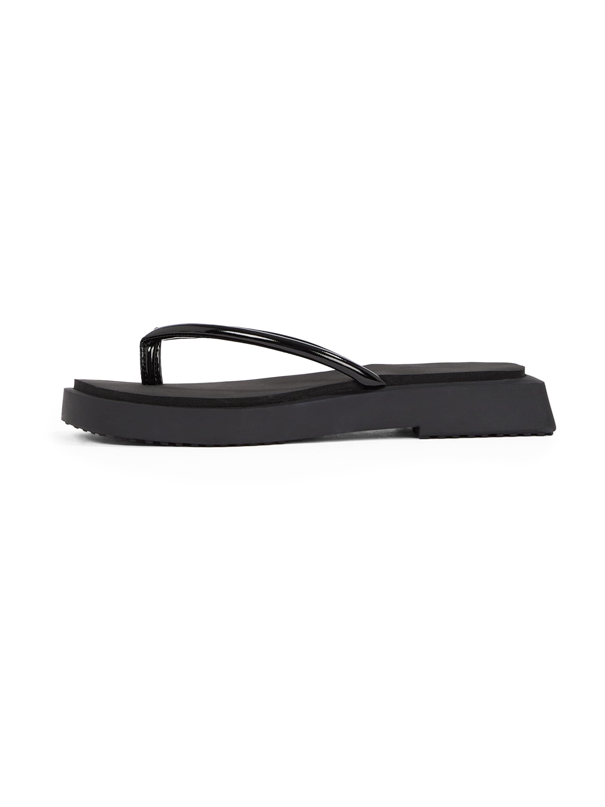 Séparateur d'orteils Calvin Klein en noir : devant