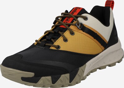 TIMBERLAND Sporta apavi ar šņorēm 'TrailQuest', krāsa - bēšs / oranžs / sarkans / melns, Preces skats