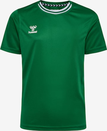 Hummel Functioneel shirt in Groen: voorkant