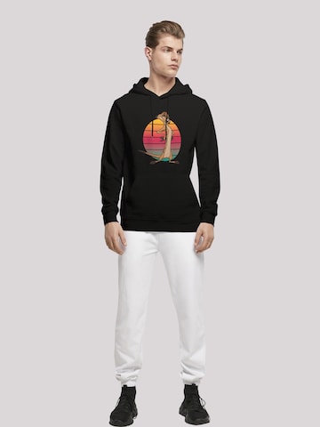 F4NT4STIC Sweatshirt 'Disney König Der Löwen Timon Sunset' in Schwarz