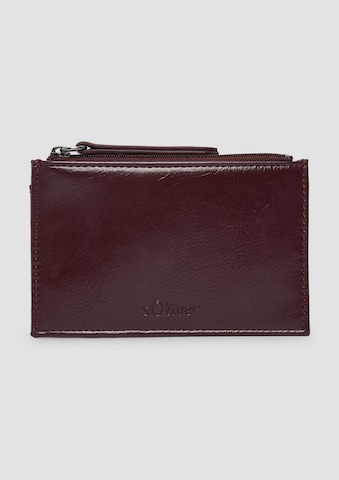 s.Oliver Case in Red: front