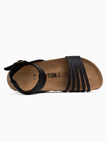 Sandale 'Gipsy' de la Bayton pe negru