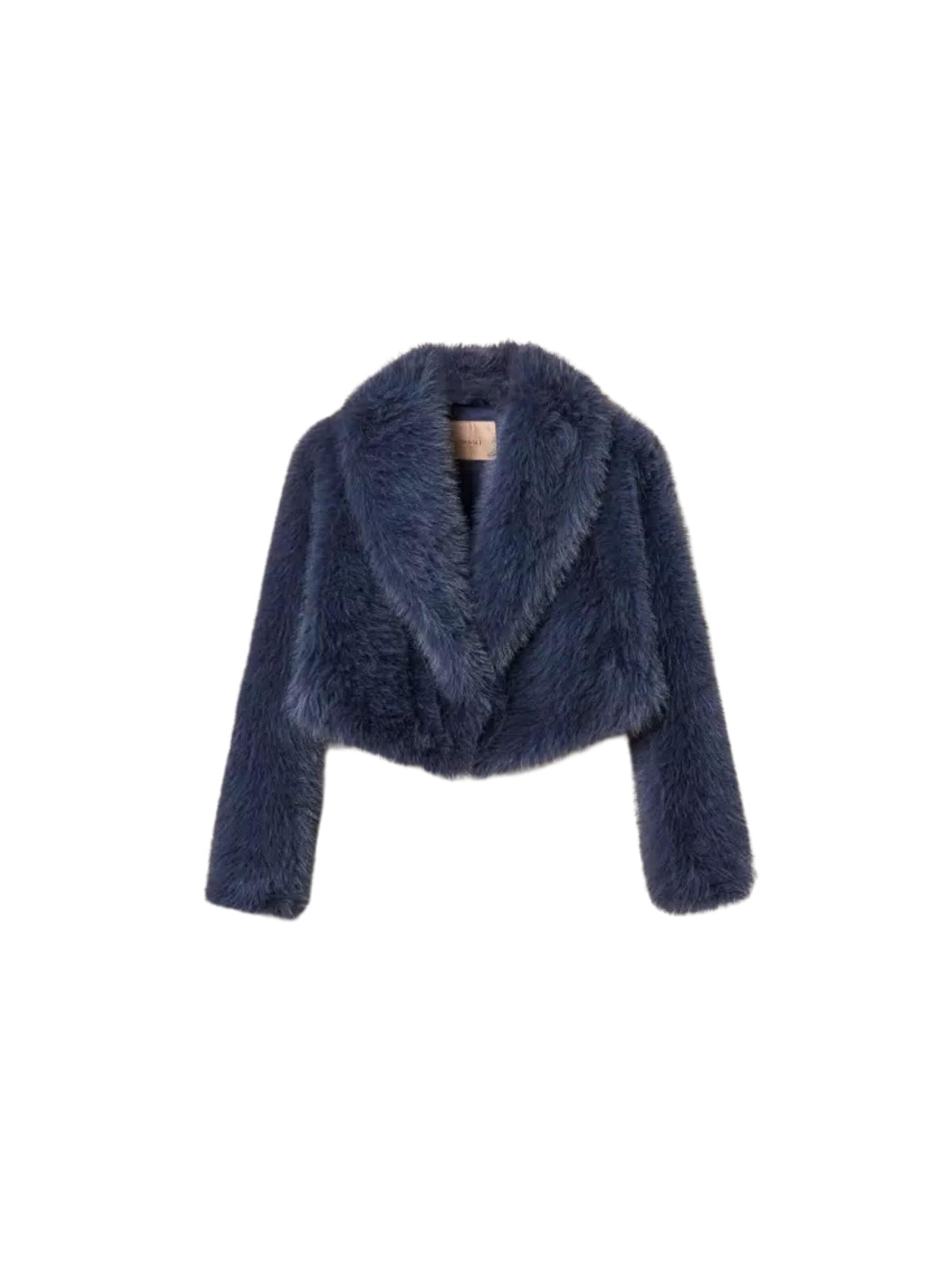 Twinset Winter Jacket in Blue: front