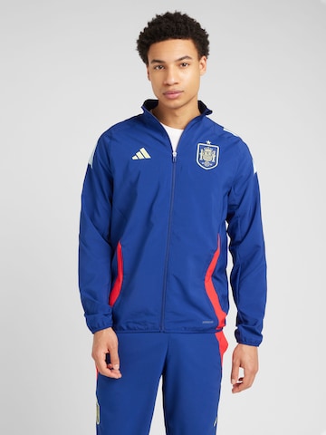 ADIDAS PERFORMANCE Training Jacket 'Spain Tiro 24 Competition Presentation' in Blue: front