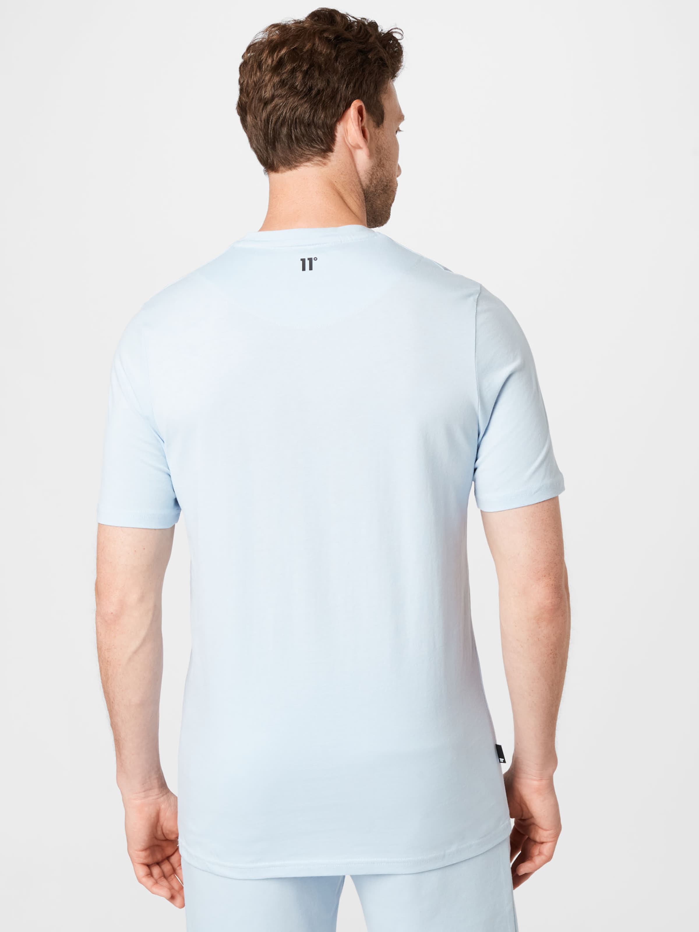 Männer Shirts 11 Degrees T-Shirt in Nachtblau, Himmelblau - PH42991