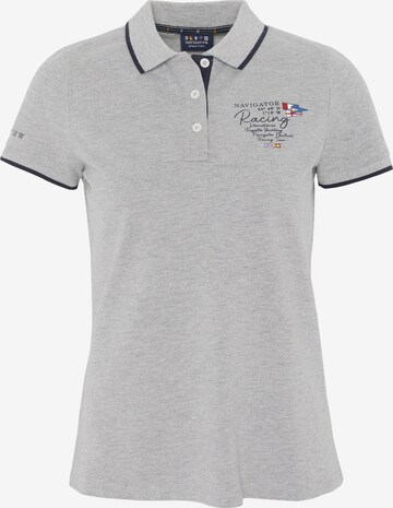 Navigator Poloshirt in Grau: predná strana