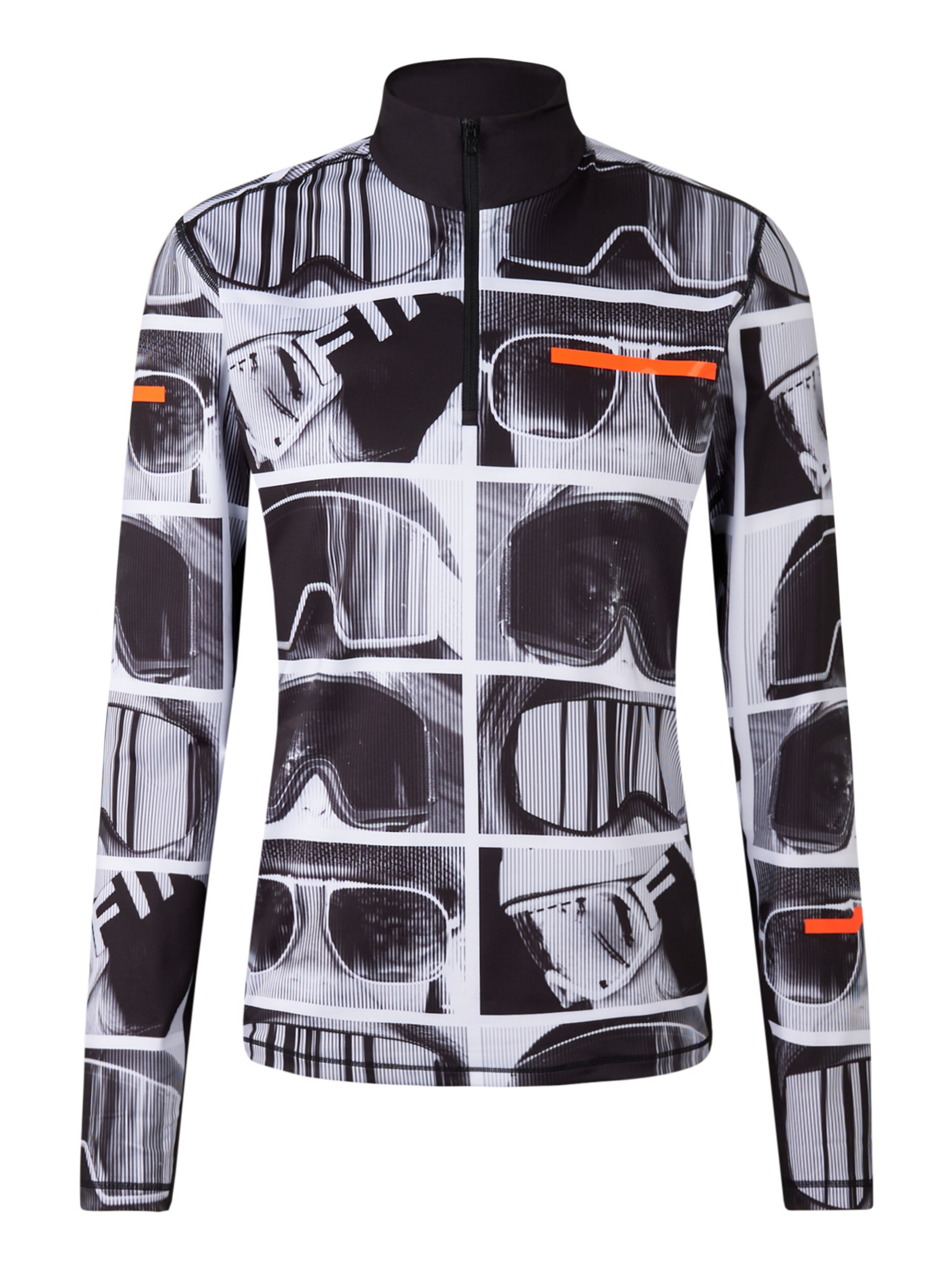 Bogner Fire + Ice Funktionsshirt in Schwarz: Vorderseite