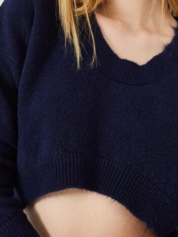 Pull-over Bianco Lucci en bleu