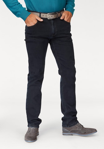 PIONEER Regular Jeans in Zwart: voorkant