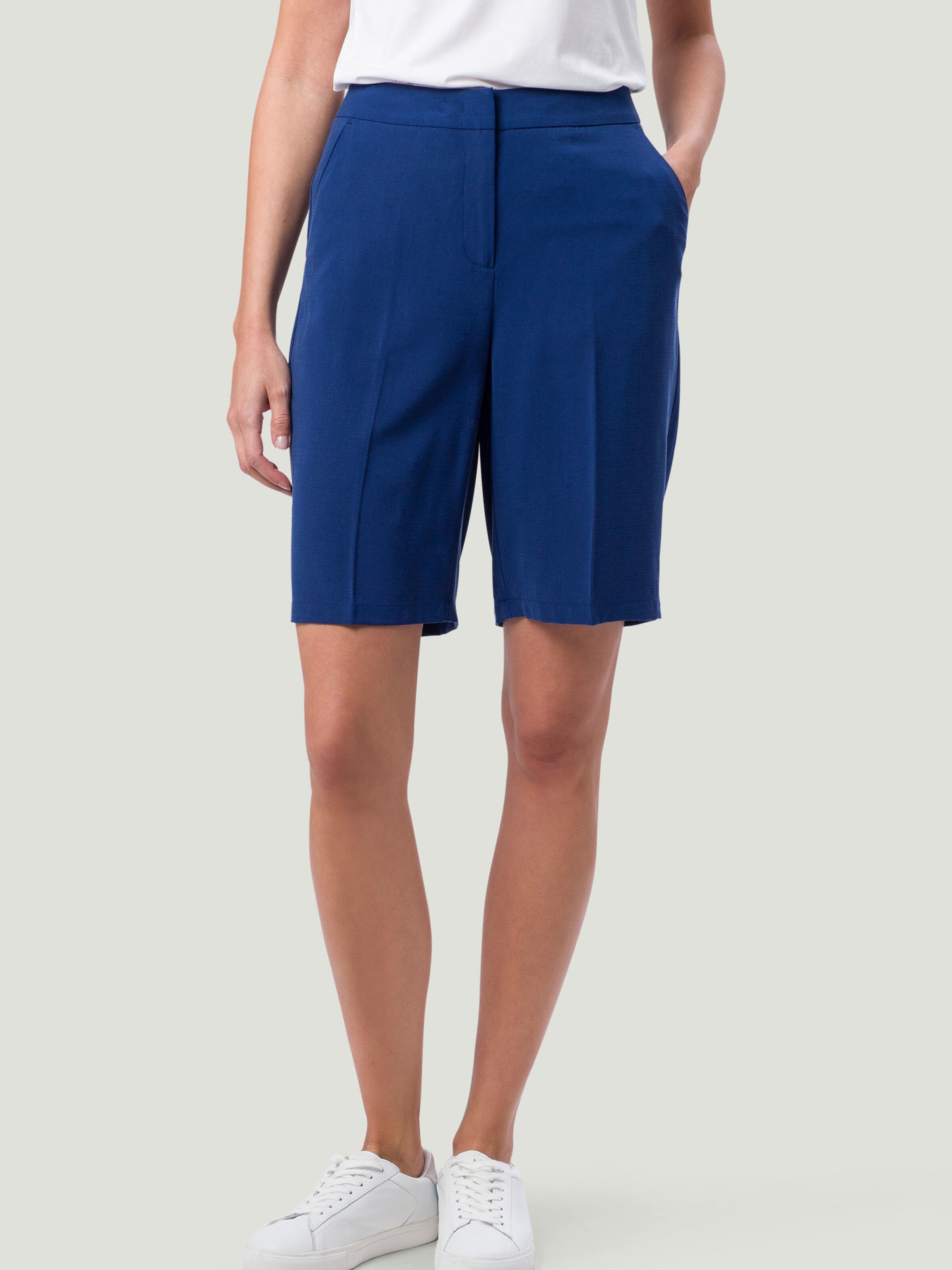 Frauen Große Größen zero Bügelfaltenhose in Blau - CT54397 Frauen Große Größen zero Bügelfaltenhose in Blau - CT54397