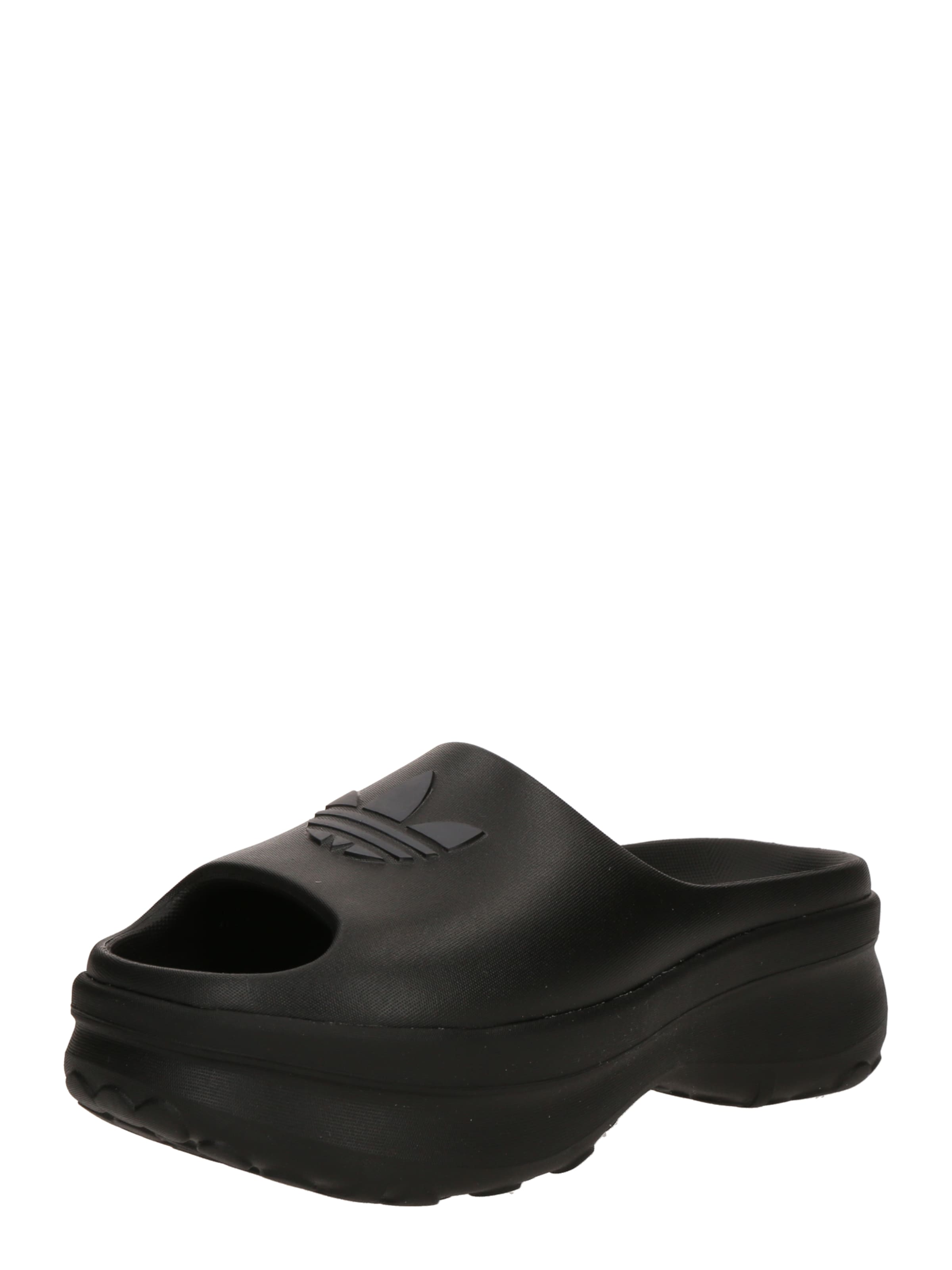 ADIDAS ORIGINALS - Zapatos abiertos 'ADIFOM STAN' en negro: frente