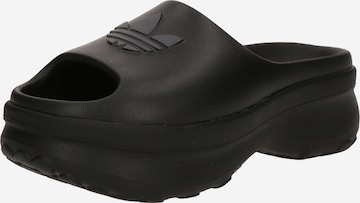 ADIDAS ORIGINALS - Zapatos abiertos 'ADIFOM STAN' en negro: frente