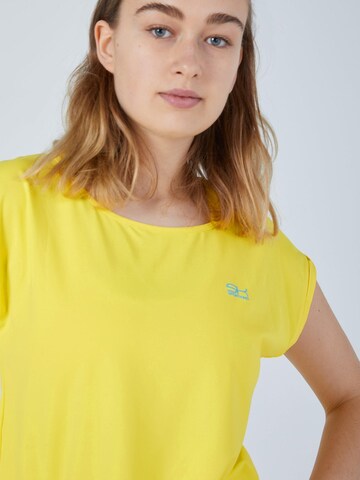 SPORTKIND Functioneel shirt 'Loose Fit' in Geel