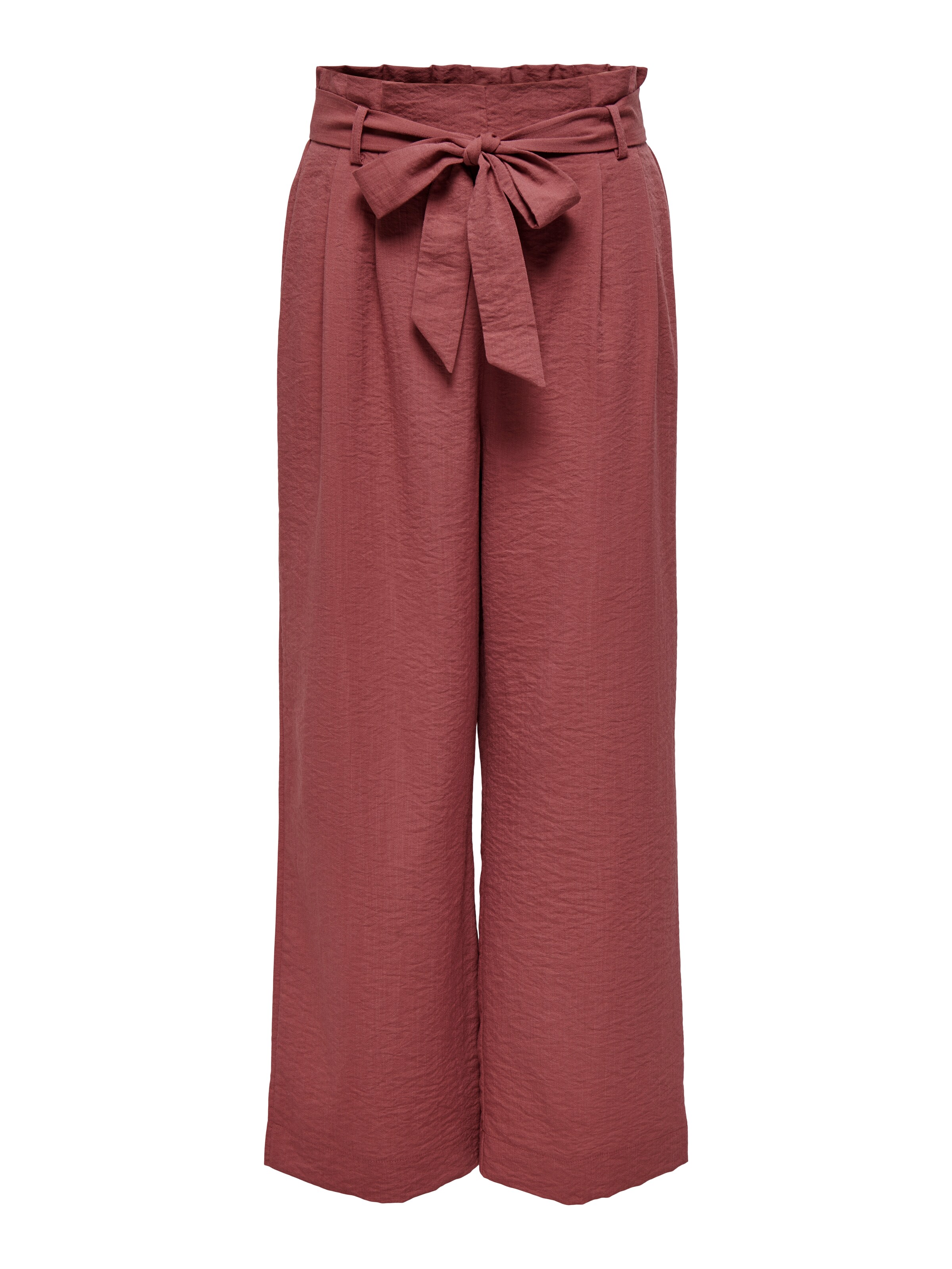 ONLY Pleat-Front Pants 'ONLMARSA' in Red: front