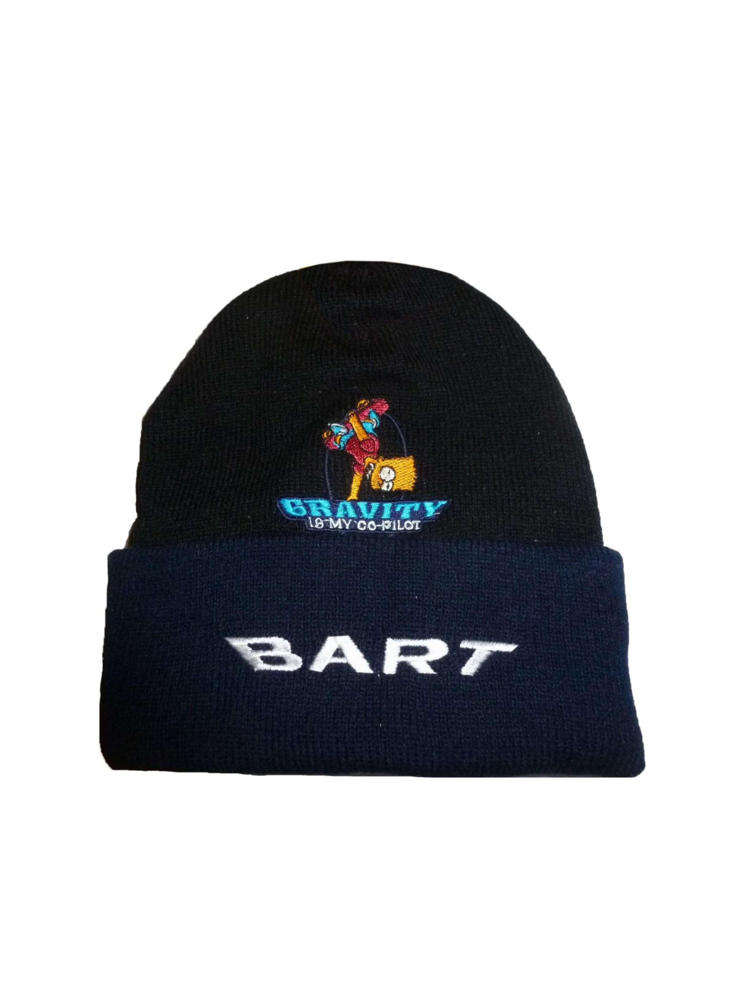 King Kameha Muts 'Bart Gravitation' in Zwart: voorkant