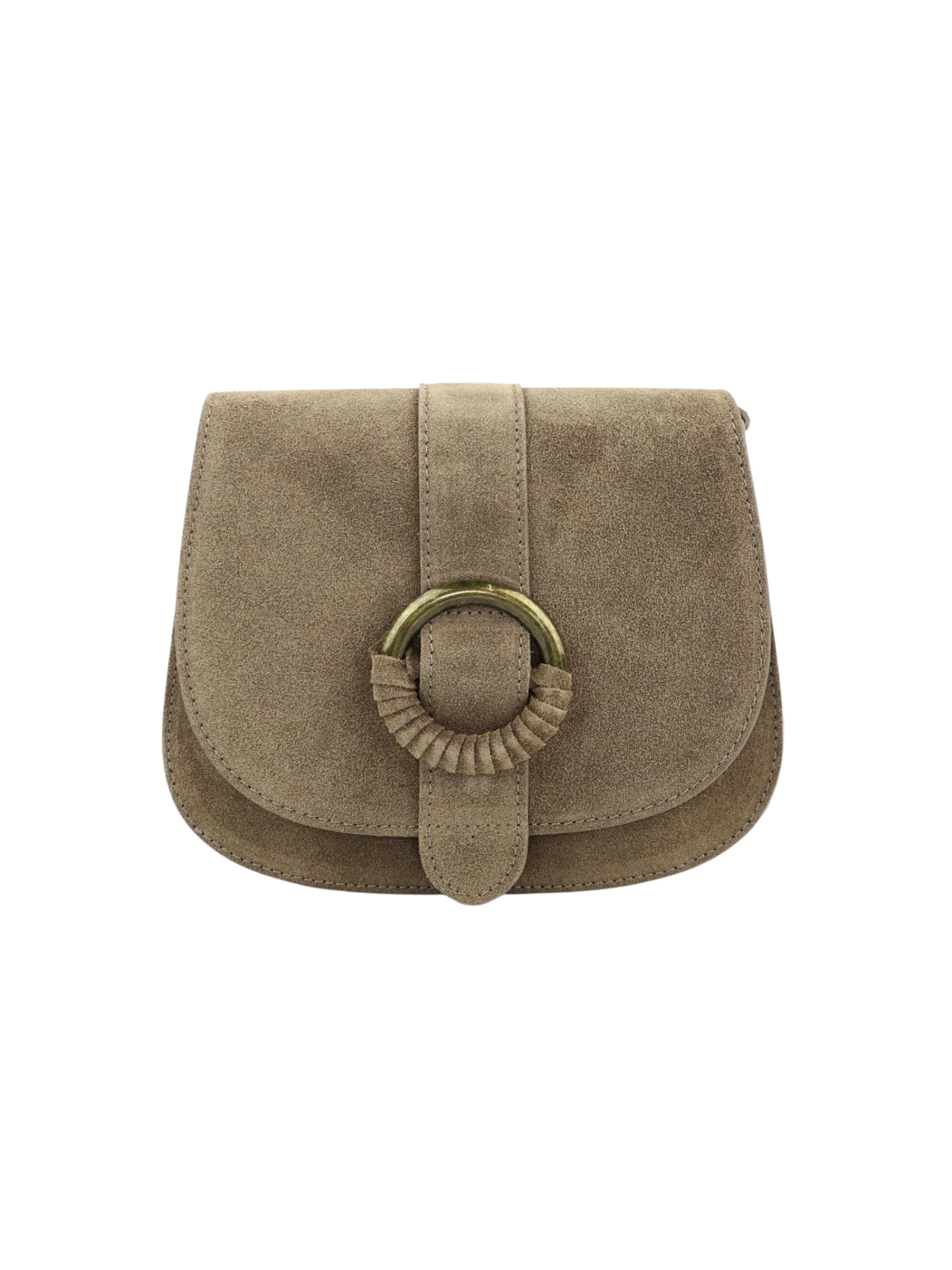 Brise Shoulder Bag 'Elle' in Grey: front