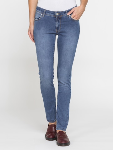 Carrera Jeans Slimfit Jeans 'Low-Waist Slim'‌‌‌‌ in Blau