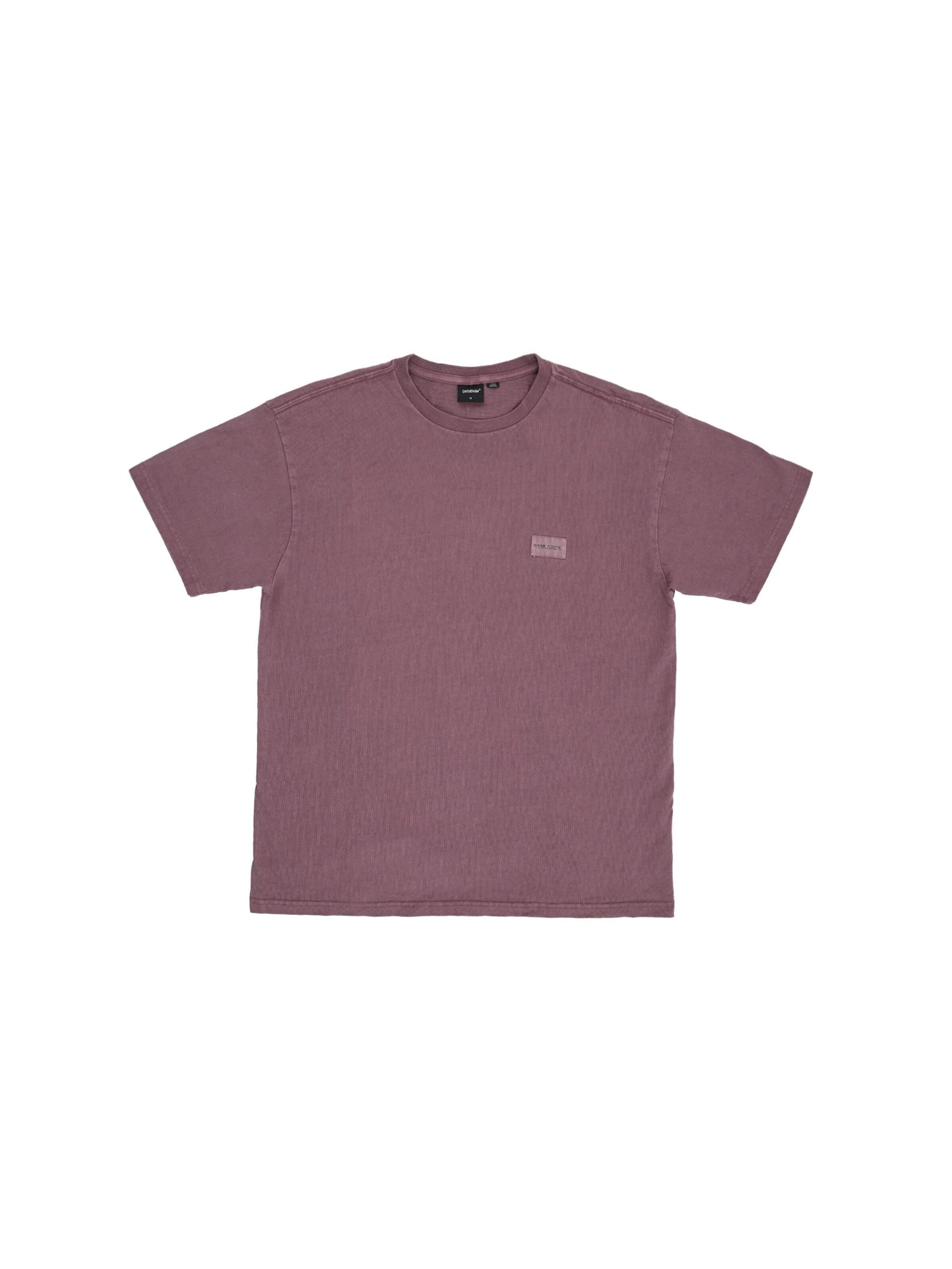 Dr. Denim Shirt 'Trooper Tee' in Lila: voorkant