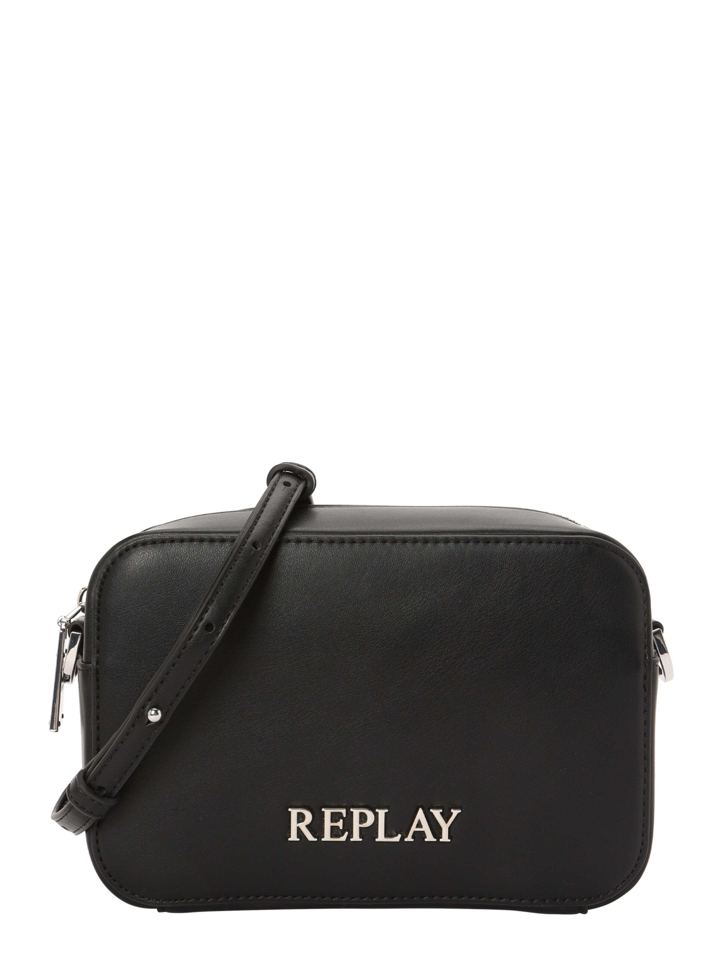 REPLAY Shoulder bag in Black: front