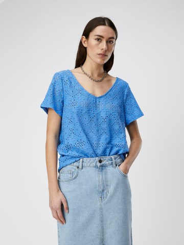 T-shirt 'FEODORA' OBJECT en bleu : devant