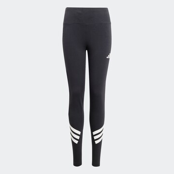 ADIDAS SPORTSWEAR Skinny Sports trousers in Black: front