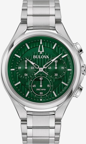 Bulova Analoguhr in Silber: predná strana