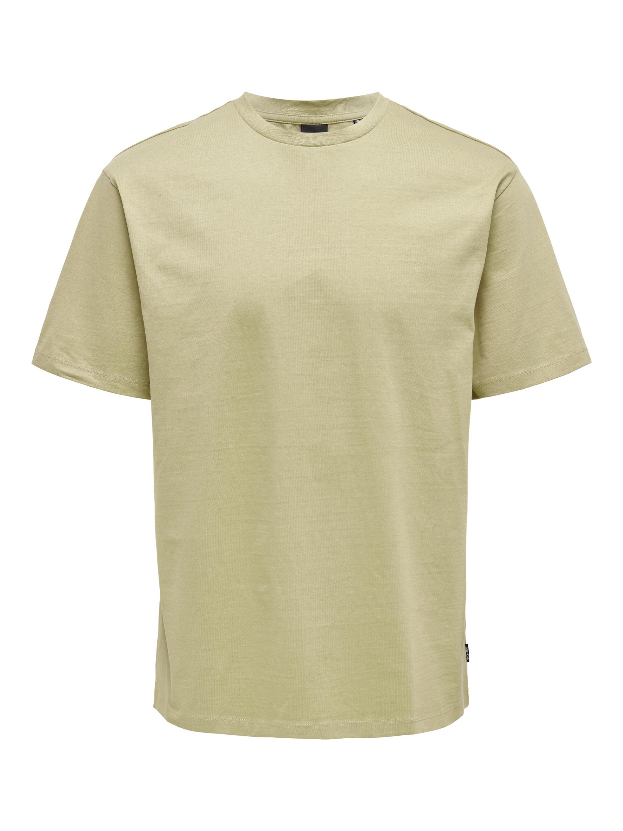 HERREN Hemden & T-Shirts Tailored fit Beige M ONLY T-Shirt Rabatt 62 % 
