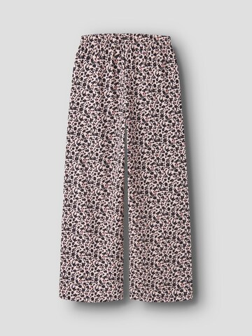 NAME IT - Pierna ancha Pantalón en rosa
