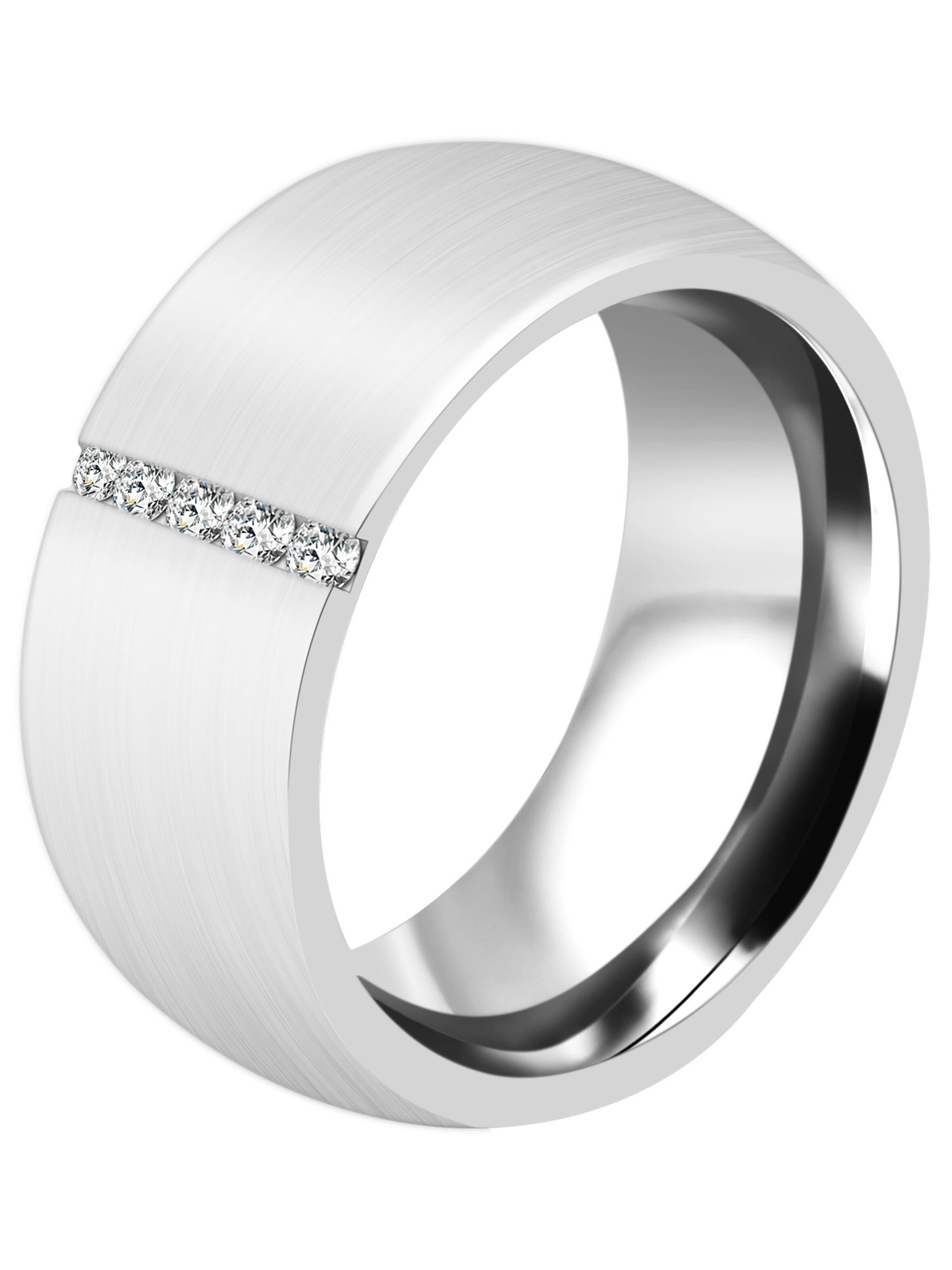 Akzent Ring 'Strong Belief, langlebig' in Silver: front