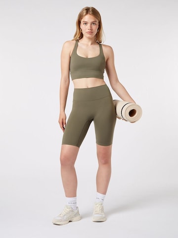 YO-GAYA Bustier Sport bh in Groen