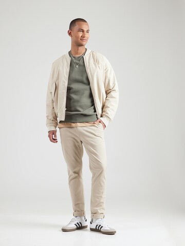 SCOTCH & SODA Sweatshirt 'Seasonal Core' in Grün